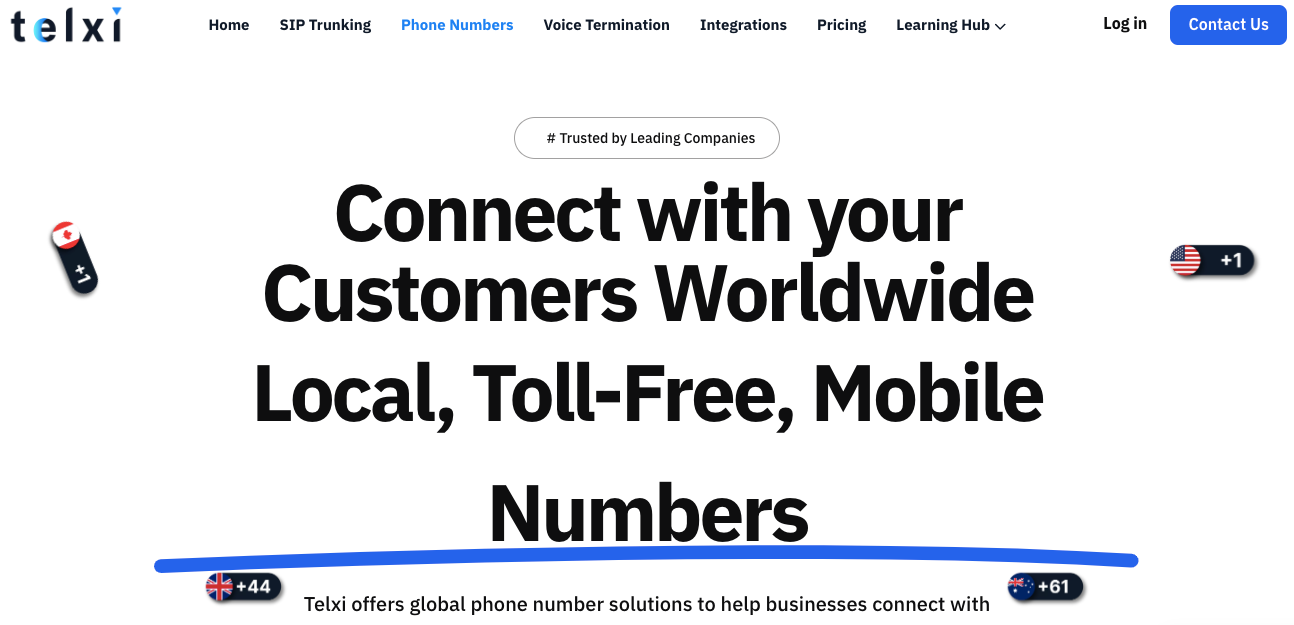 telxi did number page