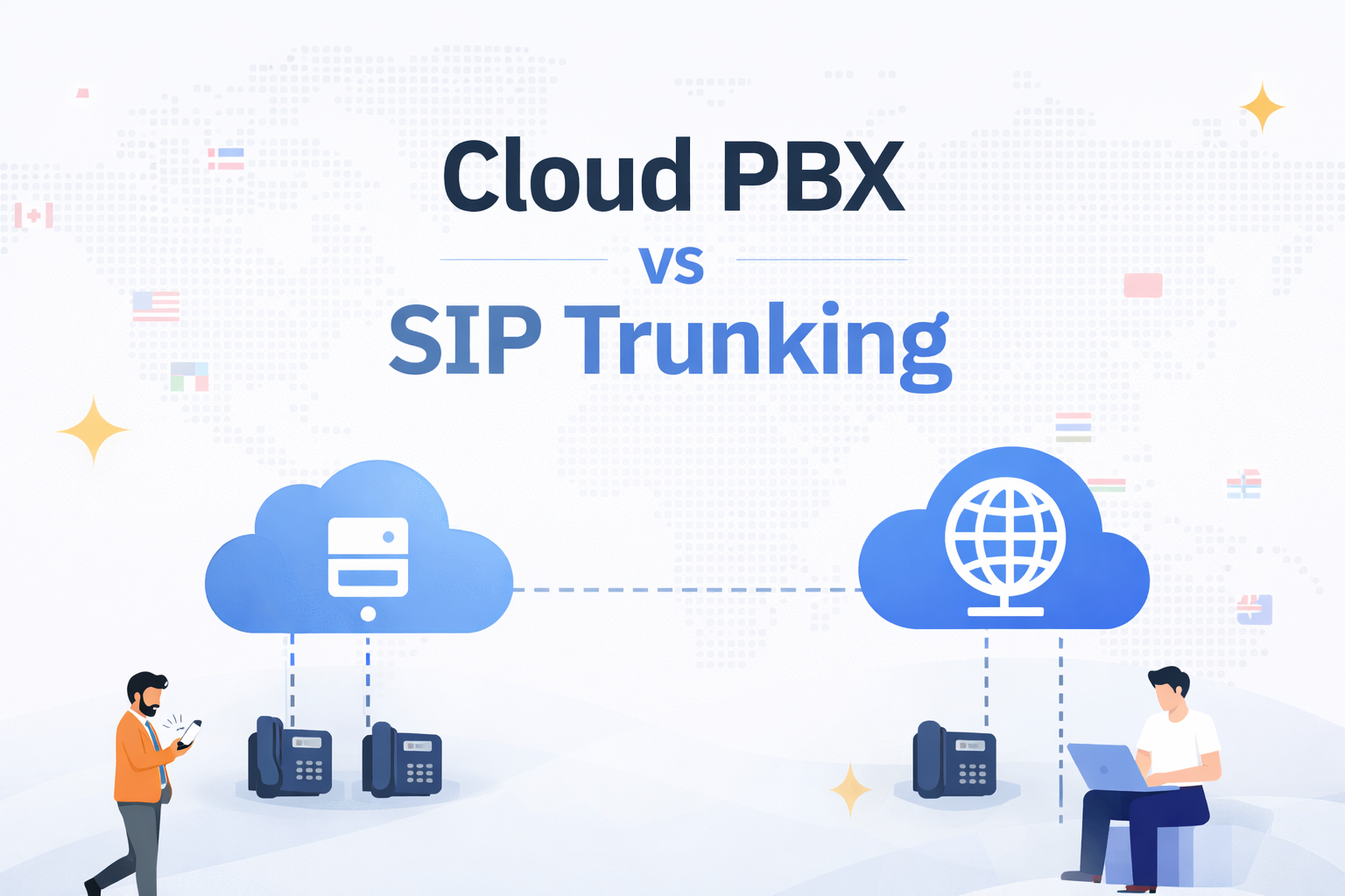 Cloud PBX vs SIP Trunking