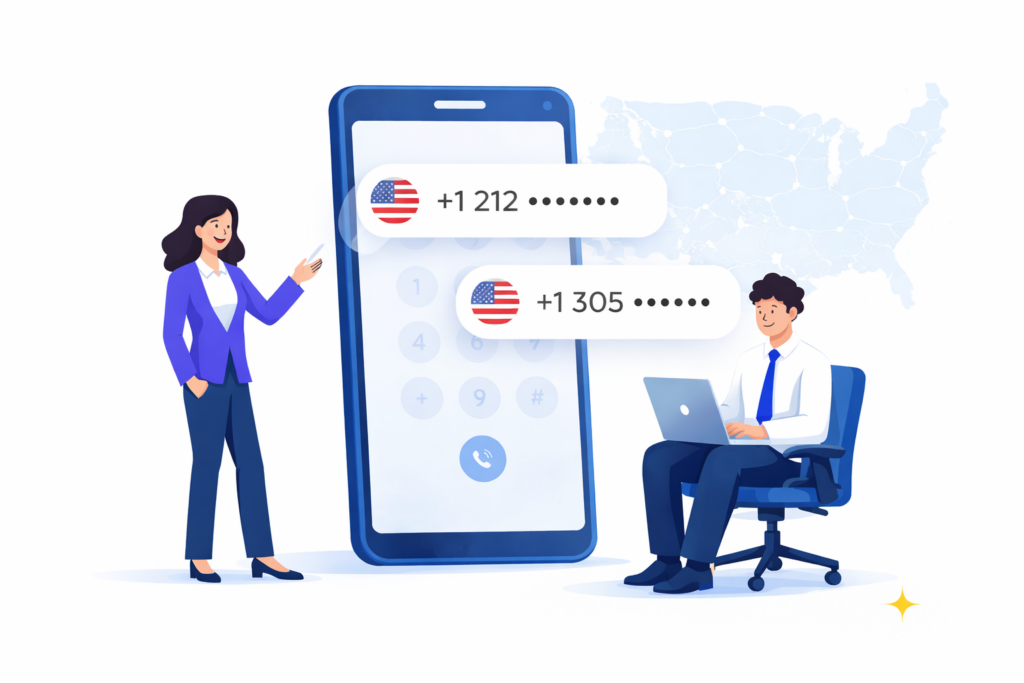 How to get a local phone number in the USA